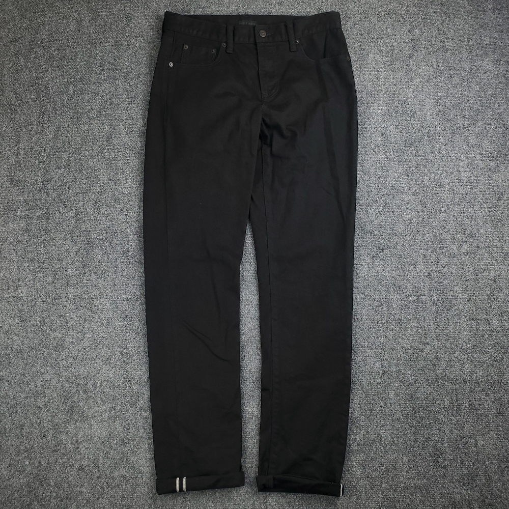 Uniqlo Men’s Slim Straight Jeans - Black